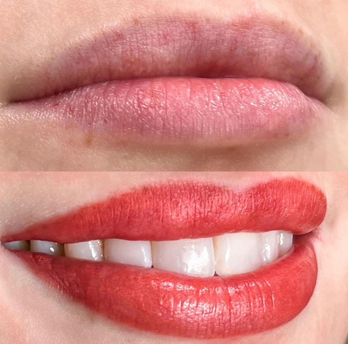 Lip Blushing Result