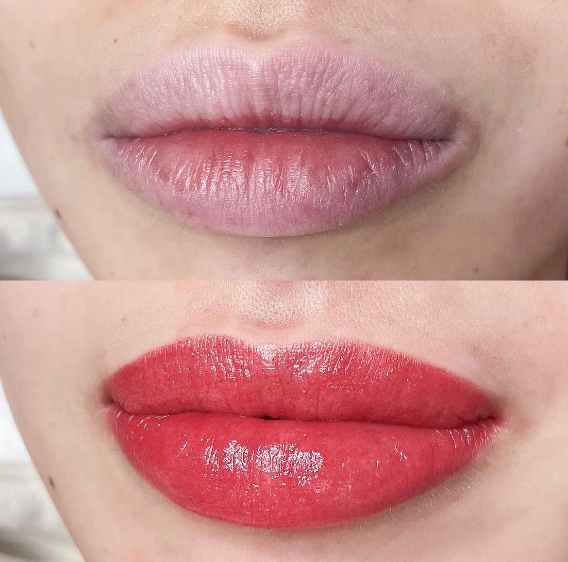 Lip Blushing Result